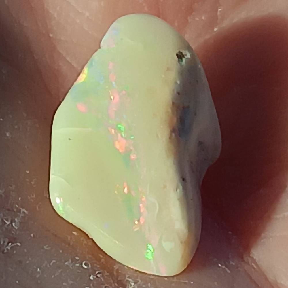 Australian Opal Pendant Lightning Ridge Double Sided Sterling Silver - Picture 5 of 16